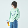 嫩芽绿 粉紫色 白色预售3.31发 微风蓝预售3.20发 棵初26年春季新款亲子中大女童字母印花长袖T恤经典好搭纯棉上衣 商品缩略图1