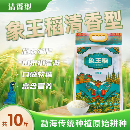 云南西双版纳特产象王稻-清香型5kg 商品图0