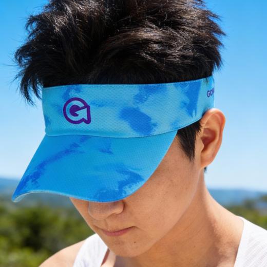 【拒绝闷热】果凡轻量速干空顶帽 户外跑步防晒自带导汗带 不勒头调节扣 透气排汗D12GANH310 商品图1