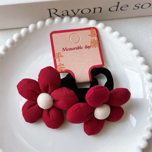 小红花对装皮筋-纪念日百货门店同款169248554 商品图2