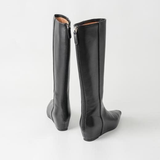 西子/骑士靴4.5cm小羊皮显瘦长腿长靴高筒靴/NXKX0016 商品图1