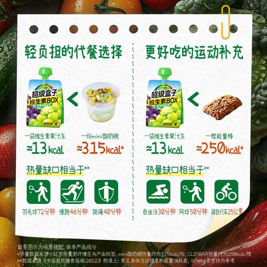 ⁶拍后联系团长进群【多维吸吸冻】含12种多种维生素，多汁葡萄味控卡吸吸冻（赠高膳食纤维水蜜桃）150g/袋SS06-QTT-VZXY 商品图3