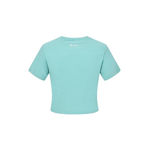 多威新款上衣设计感运动吸汗女士短袖圆领衫2252186 商品图2