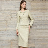 IWY/高级感小香风长袖西装套裙女气质减龄职业装珠宝设计师正装25CS881 商品缩略图1