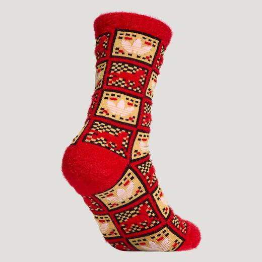 【春上新】【9折】6楼三叶草马年限定提花舒适袜SK27434吊牌价99折后价89 商品图2