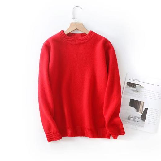 【小火炉儿童男女圆领羊毛衫】儿童男女款羊毛衫加厚保暖中大童针织衫 商品图7