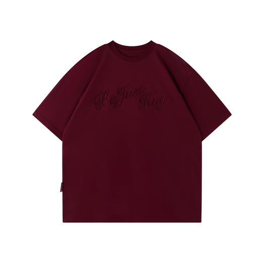 BJHG不计后果 美式短袖男夏季凉感速干T恤女潮牌纯色刺绣百搭上衣 商品图4