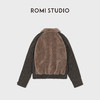 ROMI STUDIO“羊毛摇粒绒”温润质感短款廓形插肩袖外套 RWCWWG6989 商品缩略图1