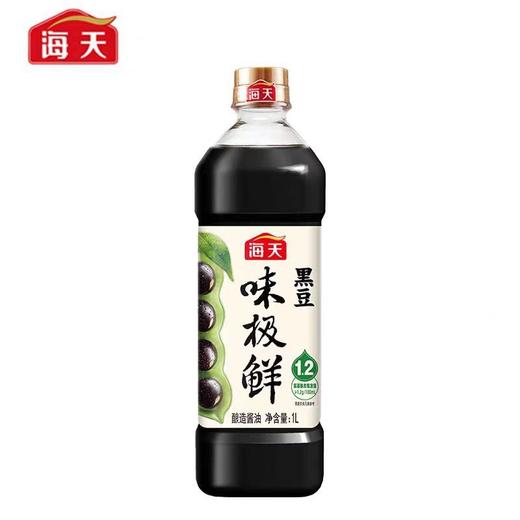 海天1L黑豆味极鲜酱油x 商品图0