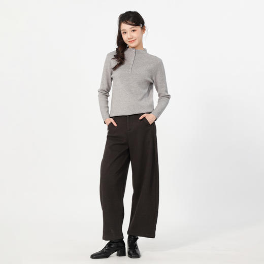 韩系穿搭加绒小弯刀裤-纪念日百货门店同款168793112 商品图3