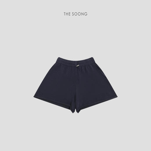 THESOONG早春新款手工针织亚麻棉细腻坑条肌理时尚套装8565/8566 商品图5