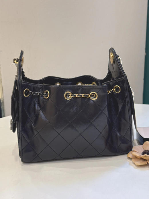Chanel 黑金 油蜡牛 mini 25bag 商品图1