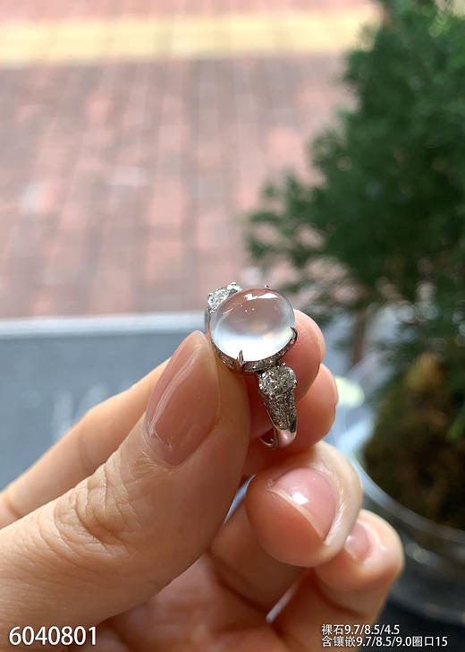 6040801、蛋面戒指。具体价格微信咨询 商品图2
