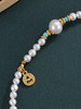 子佩集【璀璨年华】银S925珍珠惜王妃手链【QNS0010】3mm珠镀金绿松石三角之力金币2601 商品缩略图7