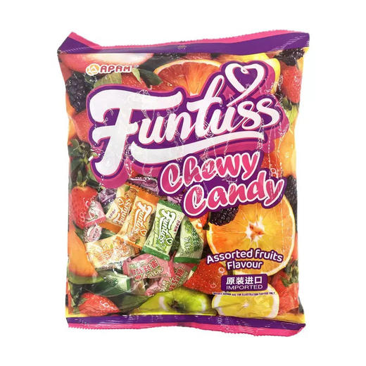 【年货】马来西亚混合果味软糖500g 商品图0