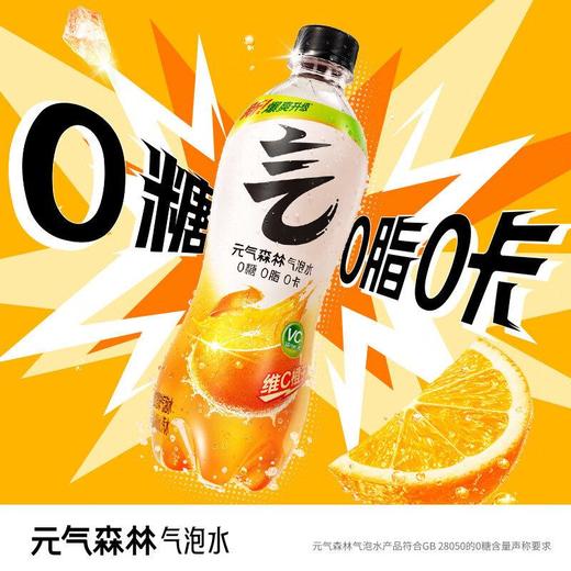 元气维c橙味气泡水480ml 商品图0