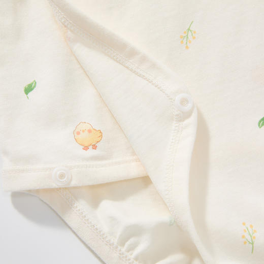 怡比萌鸡跳跳内着长袖三角衣1件入HY26SPN202黄色调（59#-80#） 商品图12