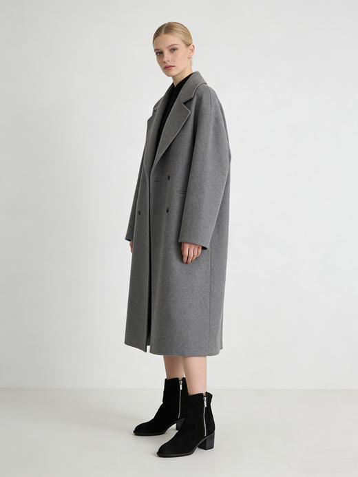 115-6 亏清 off胎牛绒 手工靴 内外底全皮 真纳底车线 双拉链 能小跑 切尔西短靴 商品图2