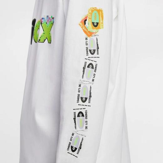 【春上新】【7折】7楼耐克360 男子字母印花薄款针织套头衫IQ3976-100原价399现价280 商品图4