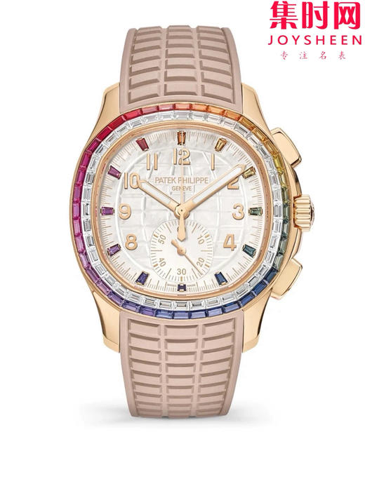 PPM百达翡丽Aquanaut系列 糖豆圈 彩虹圈手雷7968中性腕表 男女皆可佩戴 小手腕福音！Luce7968-“彩虹”计时腕表！ 商品图3