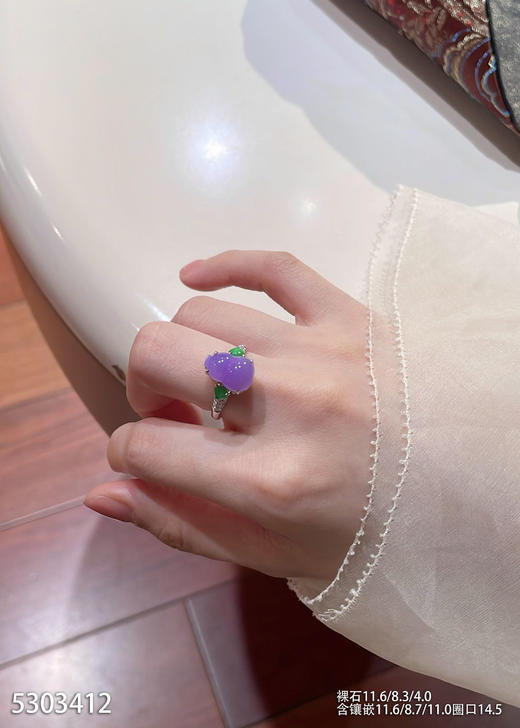 5303412、葫芦戒指。具体价格微信咨询 商品图4