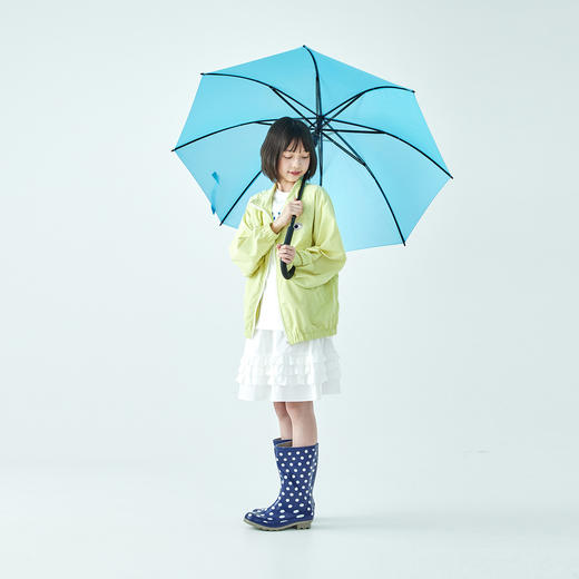 棵初2026年春季新款亲子中大女童防泼水休闲外套撞色印花宽松上衣 商品图4