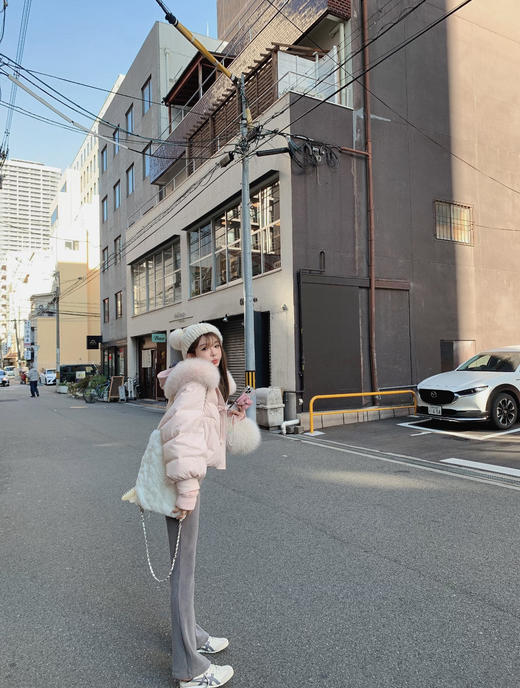 金蘑菇菇  lu系长裤  獨家加厚温泉绒 韩漫身材get 商品图7