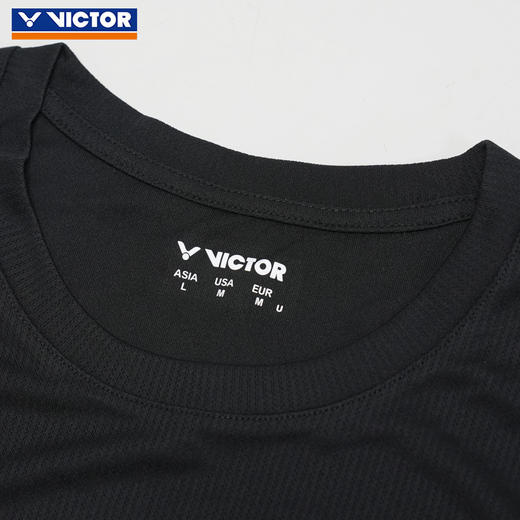2026年新款VICTOR威克多羽毛球服轻薄速干男女款训练日常运动短袖T-40050 T-41050 商品图3