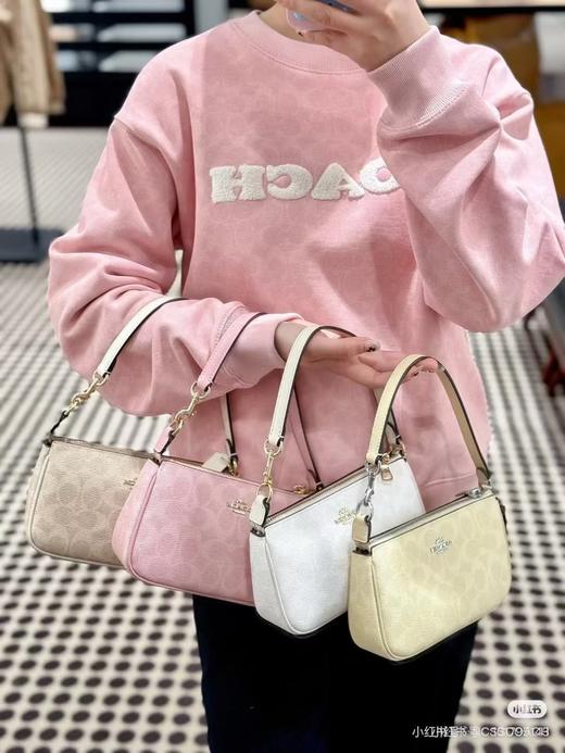 Ch女款圆领老花毛毡刺绣小标卫衣 商品图2