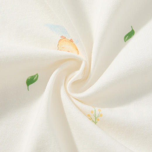 怡比萌鸡跳跳长袖开襟哈衣HY26SPN200黄色调（59#-90#） 商品图13