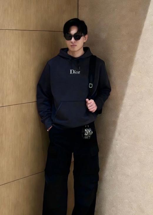 男款刺绣连帽卫衣la010 商品图3