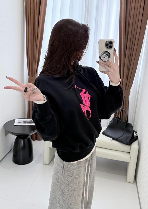 【只可换码 不退货】拉夫劳伦 粉色马 25时限定款 连帽卫衣 渠道货无领标！！！（EJ） 商品图4