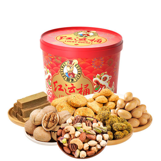 如水红运桶礼盒565g 商品图3
