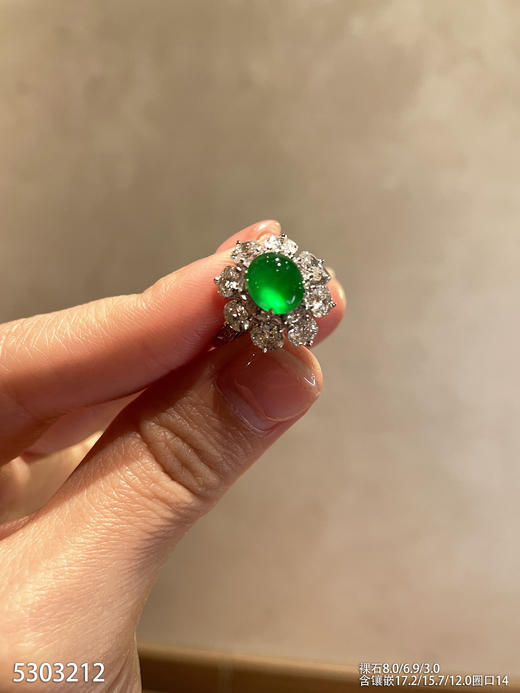 5303212，蛋面戒指。具体价格微信咨询 商品图1