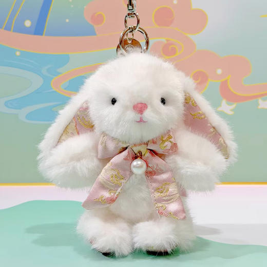 温蒂兔新中式6寸毛绒挂件匙扣-纪念日百货门店同款169099552 商品图4
