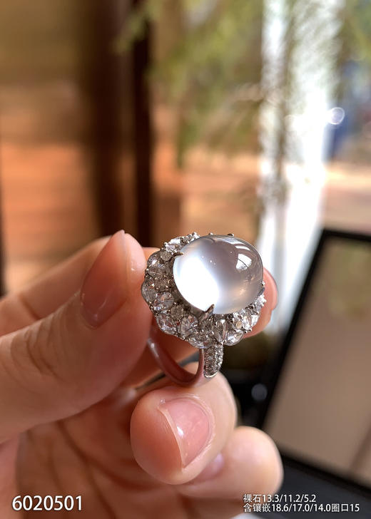 6020501，蛋面戒指。具体价格微信咨询 商品图2