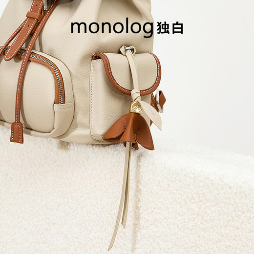 独白X卡拉羊有钱花流苏挂件女士包包挂饰D0770 商品图6