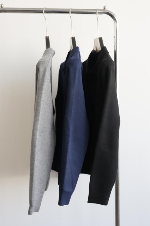 R.L 25年秋冬新款翻领V领针织毛衣 MY149 商品图5