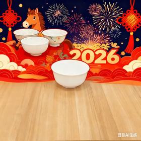 5F隆昌瓷器白胎金钟碗