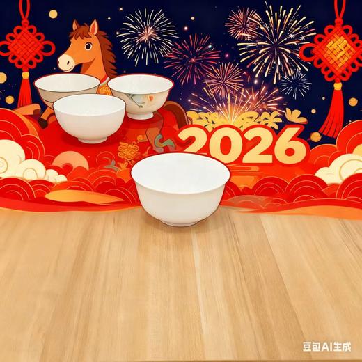 5F隆昌瓷器白胎金钟碗 商品图0