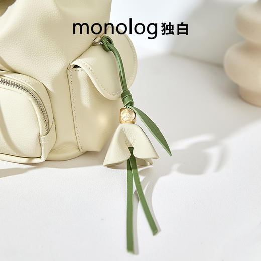 独白X卡拉羊有钱花流苏挂件女士包包挂饰D0770 商品图5