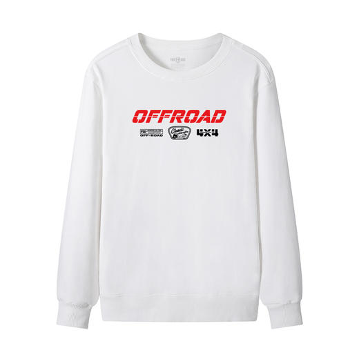 自由基地春季新品长城坦克越野车趣味设计印花图案衫队服打底卫衣 NMJ-2251 商品图4