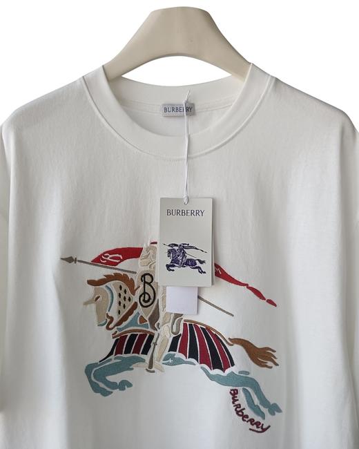 男款纯棉刺绣宽松短袖T恤ba007 商品图2