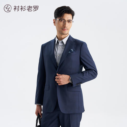 男士抗皱商务通勤必备高端套西西装西服单件上装257Z7S529N[门店专款] 商品图1