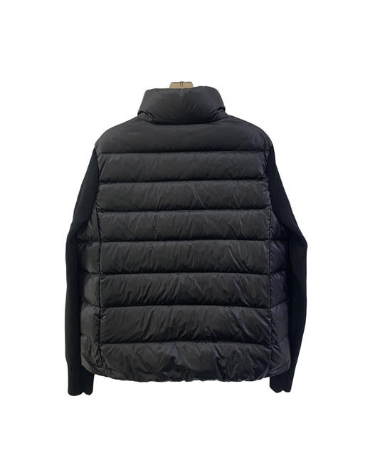 女款羊毛针织拼接羽绒服he018 商品图1