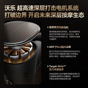 沃乐筋膜枪按摩仪按摩器肩颈腰背专业运动健身肌肉放松迷你Mini腿部送女友男生日礼物送女生女士礼品 商品图0