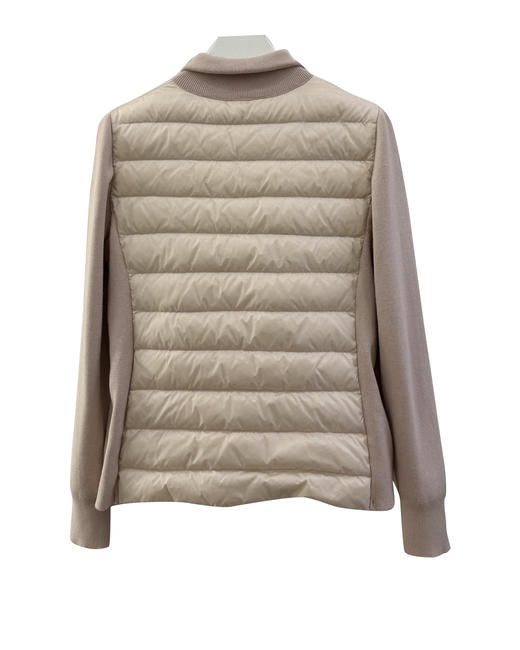 女款羊毛针织拼接羽绒服fe018 商品图1