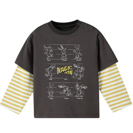 【实体店同款】男童圆领长袖针织衫春季新款安奈儿童装XB611060 商品图6