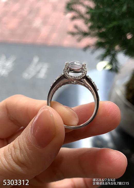 5303312，蛋面戒指。具体价格微信咨询 商品图5