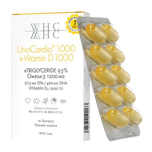 WHC UnoCardio®1000 WHC小千金60粒/盒 保税仓发货 商品图1
